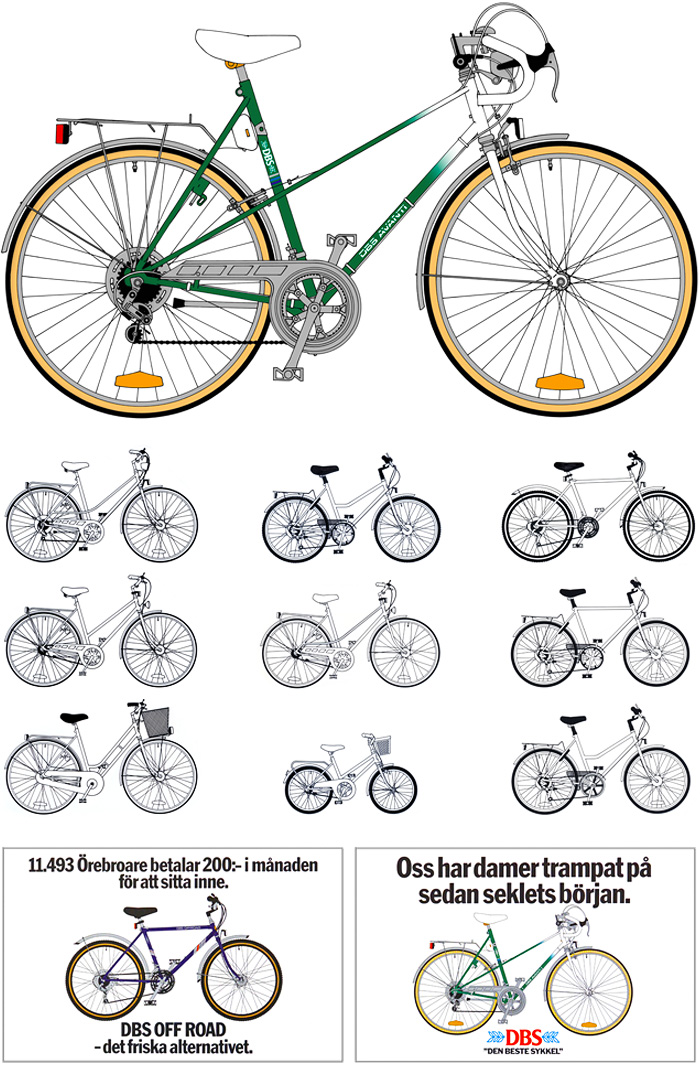 Olika DBS-cyklar.